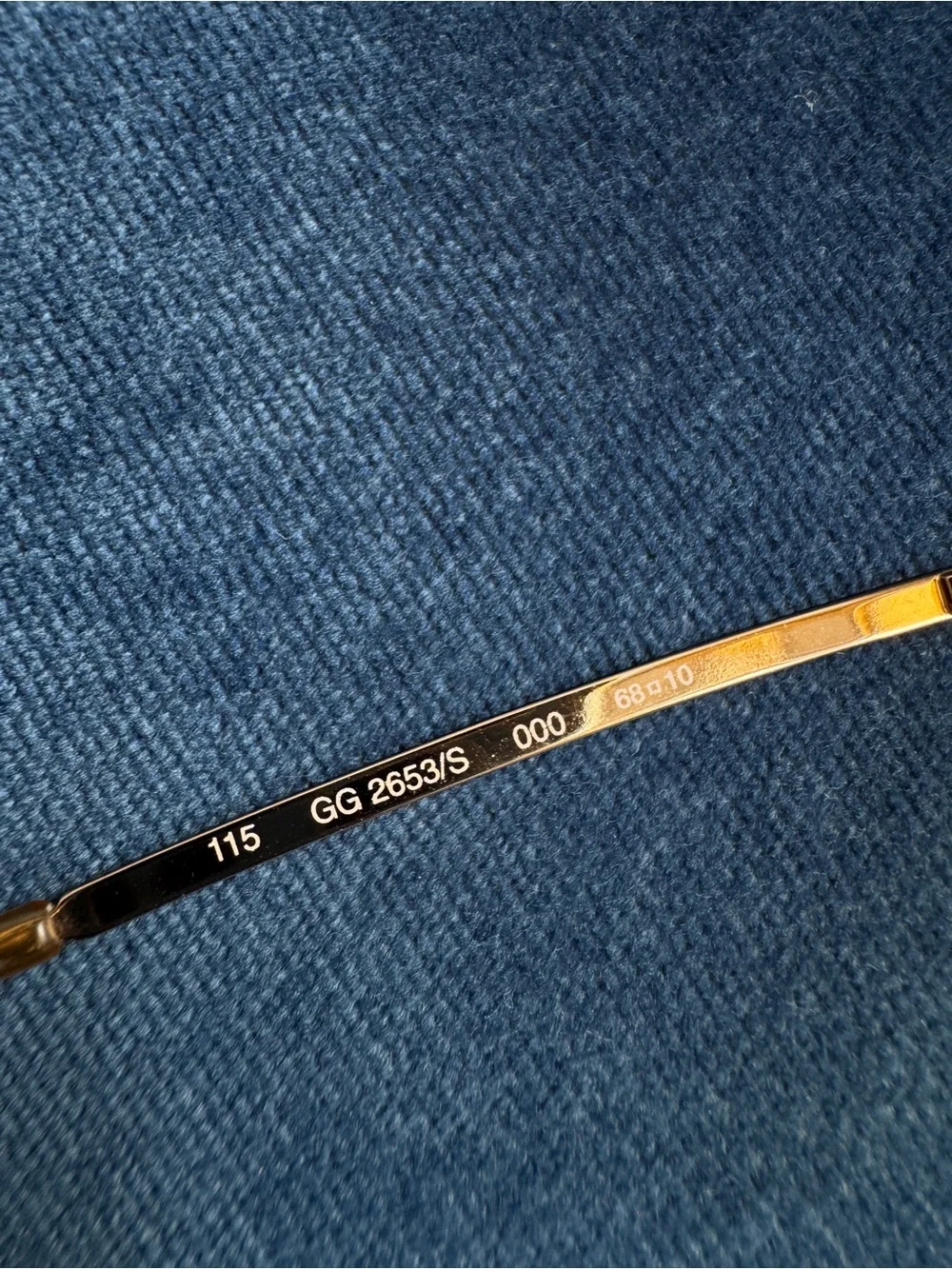 Rare Gucci Tom Ford GG 2653/s  Orange Tint Sunglasses